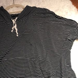 stripe brandy melville hoodie
